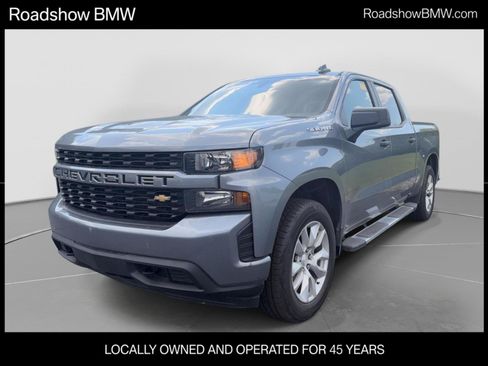 Used 2021 Chevrolet Silverado 1500 Custom AWD/4WD image 1