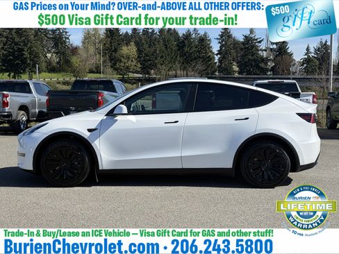 Used 2022 Tesla Model Y Long Range AWD/4WD image 2
