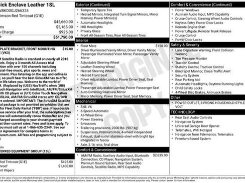 Used 2016 Buick Enclave Leather image 19