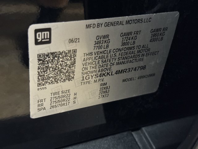 Certified 2021 Cadillac Escalade ESV Premium Luxury AWD/4WD image 37