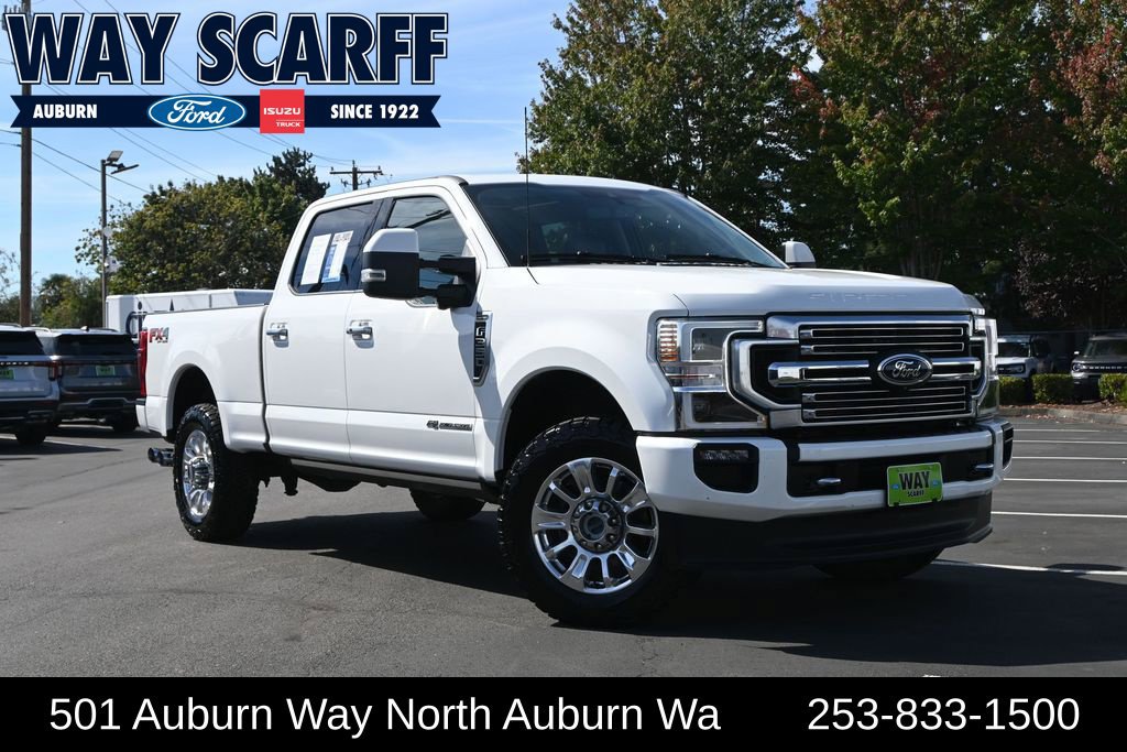 Used 2022 Ford F350 Limited w/ FX4 Off-Road Package AWD/4WD image 1