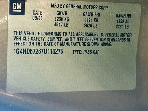 Used 2007 Buick Lucerne CXL w/ Driver Confidence Package FWD image 27