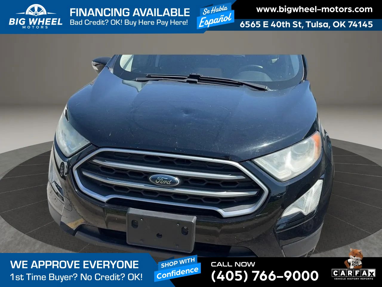 Used 2019 Ford EcoSport SE w/ SE Convenience Package FWD image 2