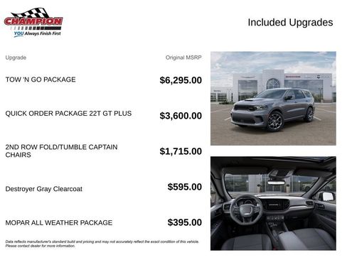 New 2026 Dodge Durango GT w/ Tow 'N Go Package AWD/4WD image 6
