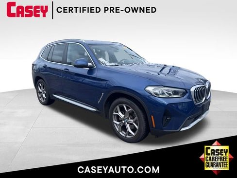 Certified 2022 BMW X3 xDrive30i w/ Convenience Package w/ZPA image 1