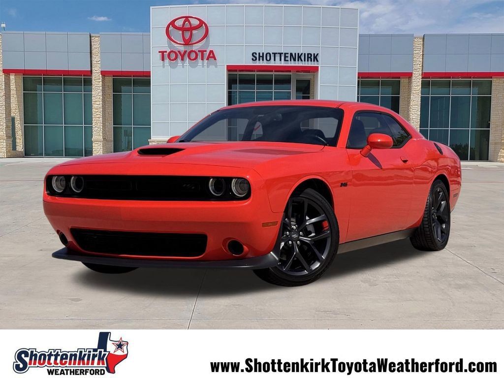 Used 2023 Dodge Challenger R/T w/ Blacktop Package RWD image 1
