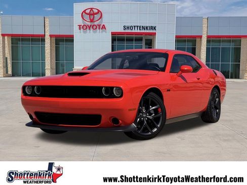 Used 2023 Dodge Challenger R/T w/ Blacktop Package RWD image 1