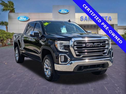 Used 2022 GMC Sierra 1500 SLT w/ SLT Premium Plus Package AWD/4WD image 1