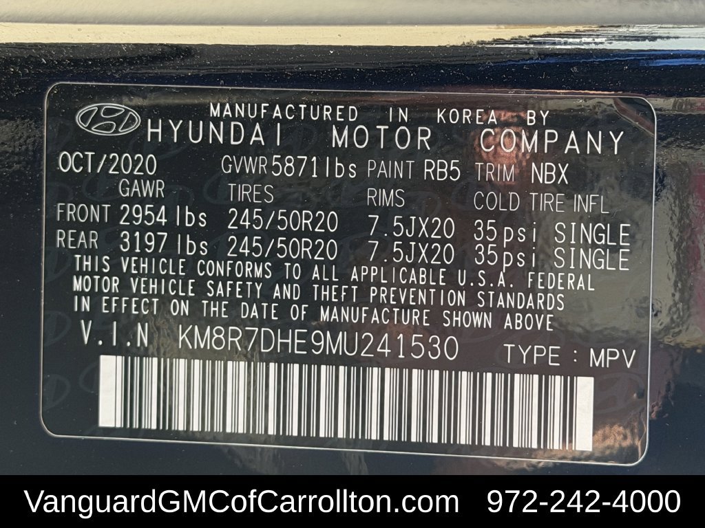 Used 2021 Hyundai Palisade Calligraphy AWD/4WD image 34