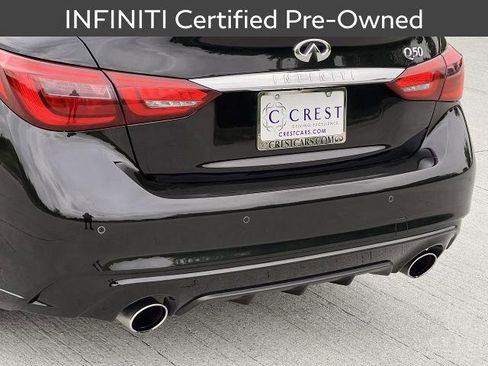 Certified 2023 INFINITI Q50 Luxe w/ Cargo Package RWD image 7