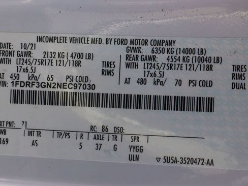 Used 2022 Ford F350 XL w/ Power Equipment Group RWD image 59