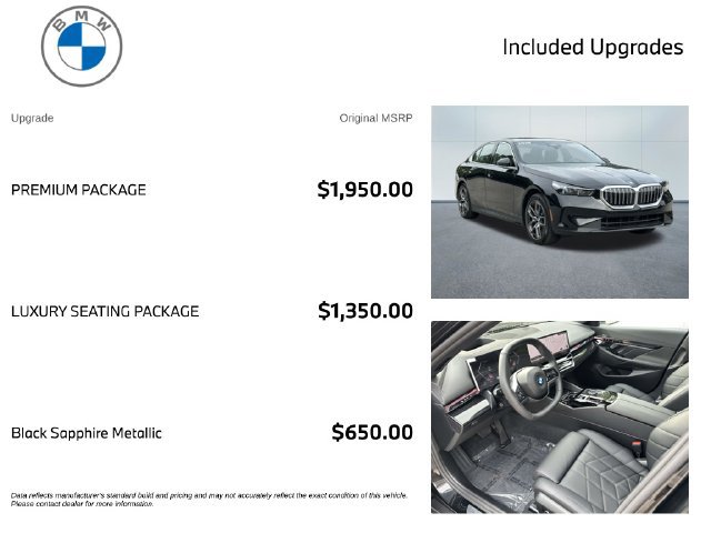 Used 2027 BMW 530i xDrive w/ Premium Package AWD/4WD image 4
