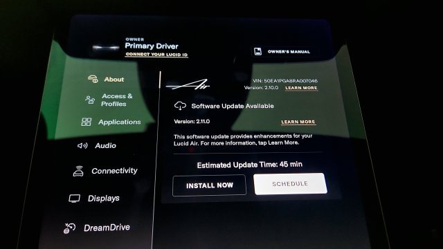 Used 2024 Lucid Air Pure RWD image 64
