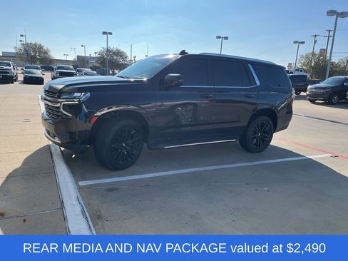 Used 2021 Chevrolet Tahoe LT w/ Rear Media and Nav Package image 4