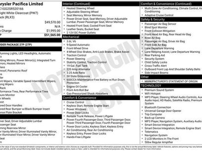 Used 2025 Chrysler Pacifica Limited
