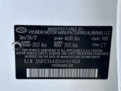 Used 2017 Hyundai Sonata Limited 2.0T w/ Cargo Package image 30