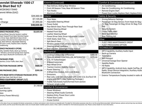 Used 2019 Chevrolet Silverado 1500 LT w/ Convenience Package RWD image 19