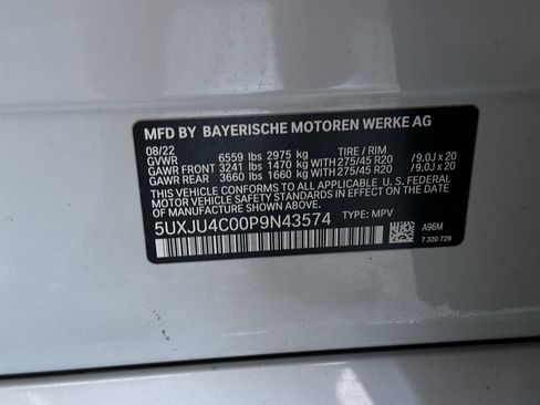 Used 2023 BMW X5 M50i w/ Executive Package AWD/4WD image 14