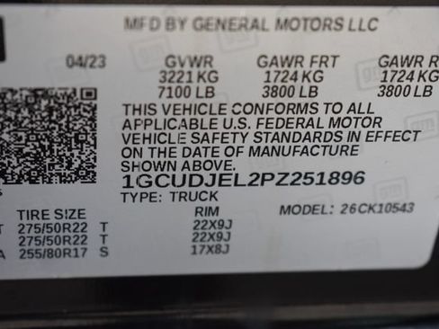 Certified 2023 Chevrolet Silverado 1500 High Country AWD/4WD image 42