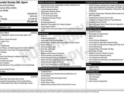 New 2026 Hyundai Sonata SEL image 8