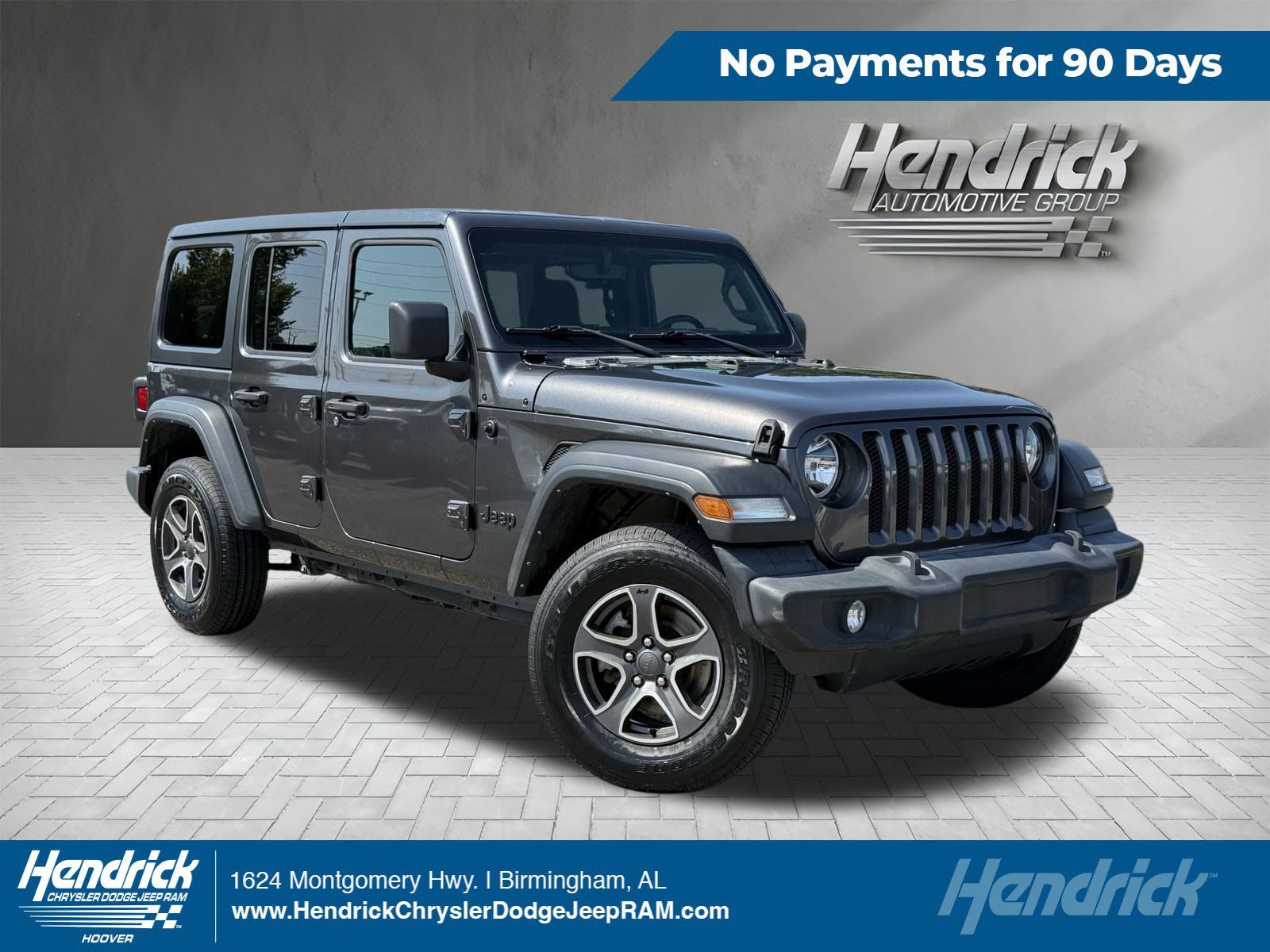 Used 2022 Jeep Wrangler Unlimited Sport AWD/4WD image 1