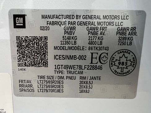 Used 2020 GMC Sierra 3500 Denali w/ Denali Ultimate Package image 62