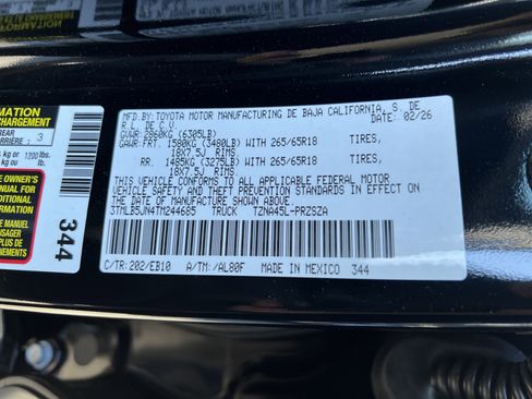 New 2026 Toyota Tacoma Limited image 9