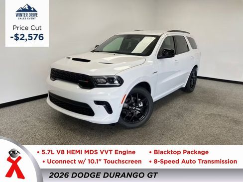 New 2026 Dodge Durango GT w/ Blacktop Package image 1