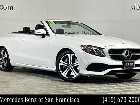 Used 2018 Mercedes-Benz E 400 Cabriolet image 1
