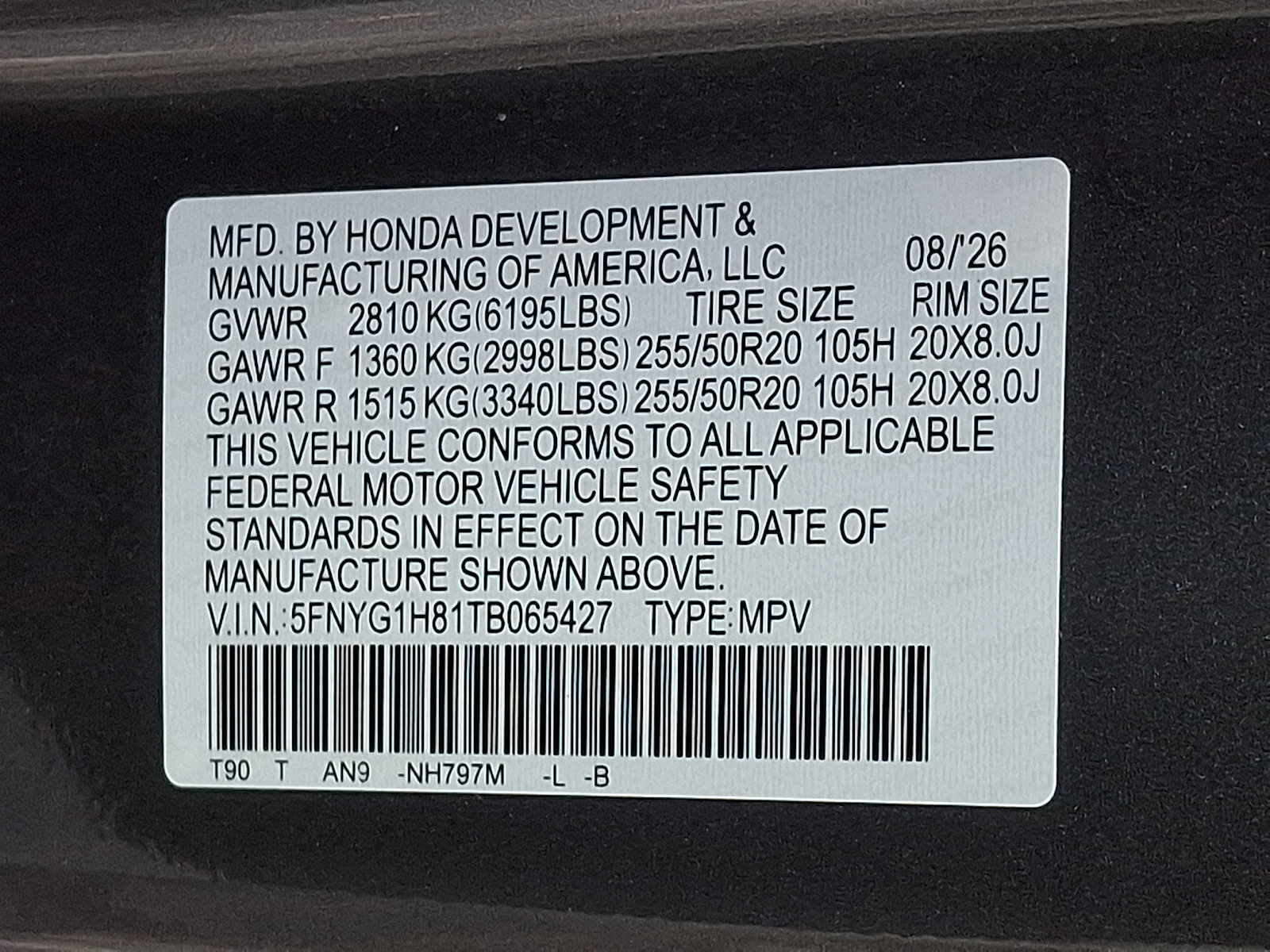 New 2026 Honda Pilot Elite image 10