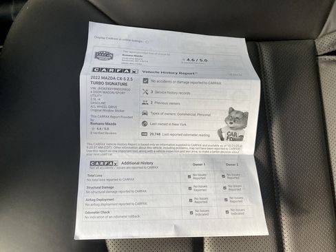 Certified 2022 MAZDA CX-5 Signature image 32