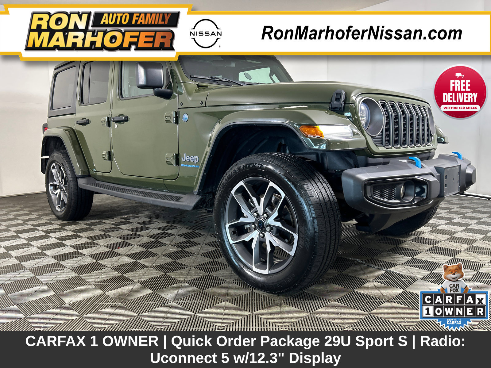 Used 2024 Jeep Wrangler Unlimited w/ Convenience Group AWD/4WD 360° Tour