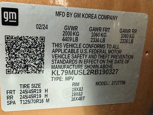 Used 2024 Chevrolet TrailBlazer RS w/ Convenience Package image 11