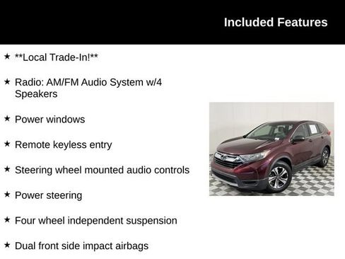 Used 2017 Honda CR-V LX image 4