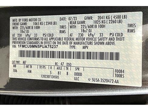 Used 2023 Ford Escape ST-Line w/ Tech Pack #1 image 33