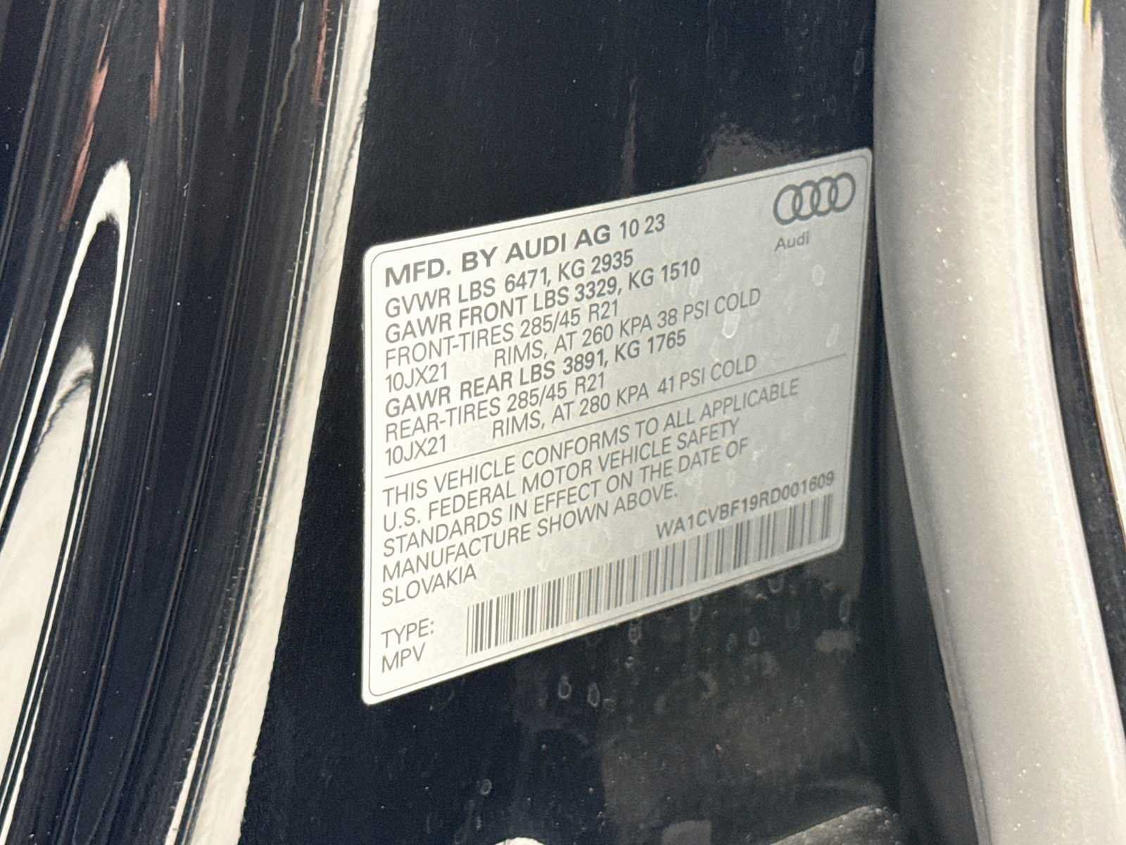 Used 2024 Audi Q8 Prestige AWD/4WD image 33