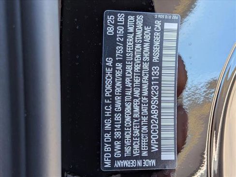 New 2025 Porsche 718 Boxster GTS image 30