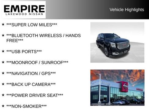 Used 2018 GMC Yukon Denali w/ Denali Ultimate Package AWD/4WD image 2