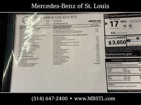 New 2026 Mercedes-Benz GLE 63 AMG S image 4