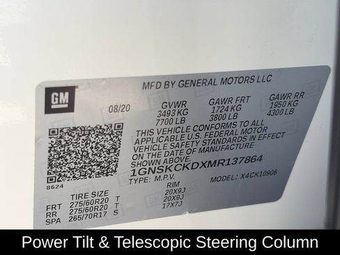 Used 2021 Chevrolet Suburban LT w/ LT Signature Package AWD/4WD image 34
