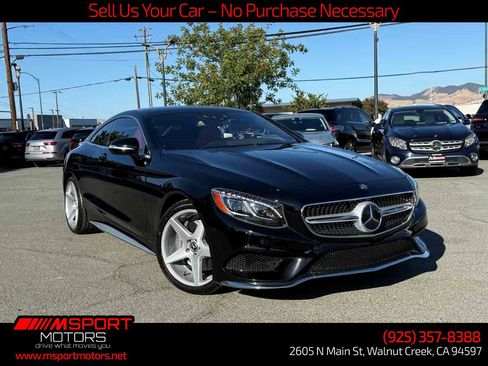 Used 2016 Mercedes-Benz S 550 4MATIC Coupe image 1