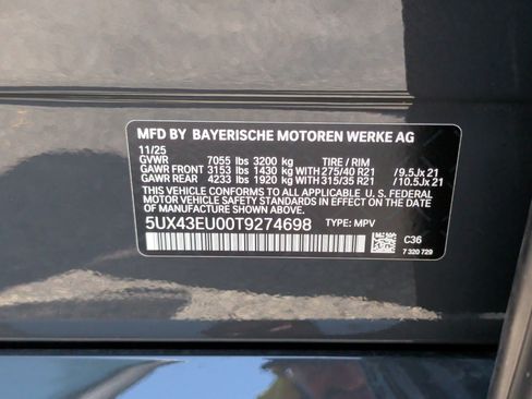 Certified 2026 BMW X5 xDrive50e w/ M Sport Package AWD/4WD image 47