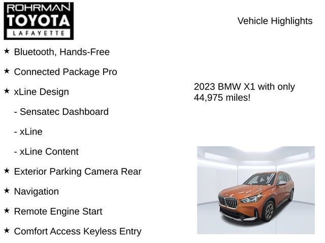 Used 2023 BMW X1 xDrive28i w/ Premium Package AWD/4WD image 8
