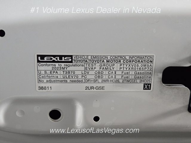 Used 2023 Lexus IS 500 w/ Accessory Package RWD image 28