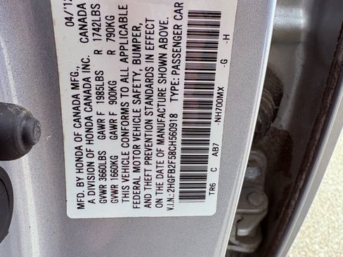 Used 2012 Honda Civic LX image 13