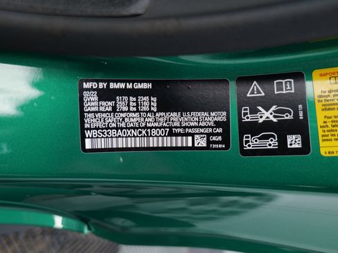 Used 2022 BMW M4 xDrive Competition image 58