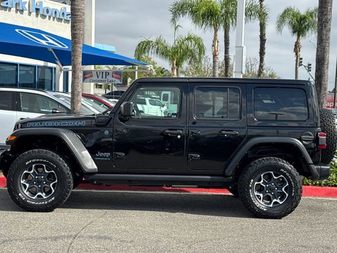 Used 2023 Jeep Wrangler Unlimited Rubicon 4xe w/ Safety Group image 2