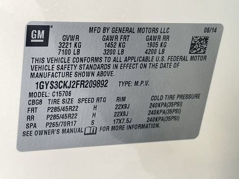 Used 2015 Cadillac Escalade Premium RWD image 35