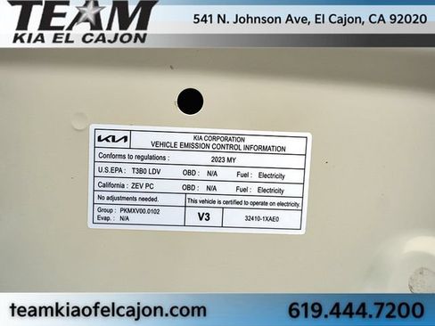 Certified 2023 Kia EV6 Wind w/ Wind Technology Package RWD image 38