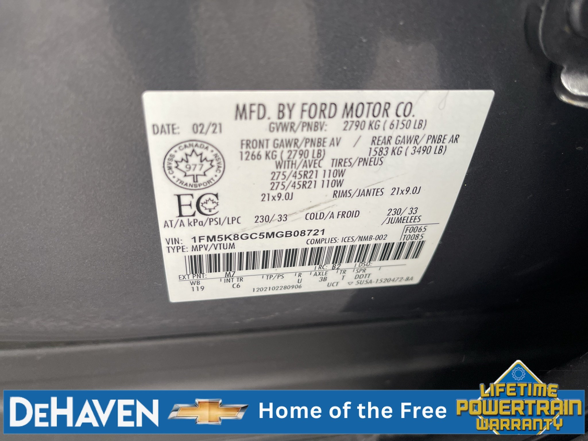 Used 2021 Ford Explorer ST w/ ST Street Pack AWD/4WD image 29